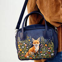 Сумка жіноча Kitto «Задоволена лисичка»