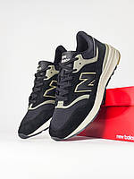 Чорні замшеві чоловічі кросівки New Balance 997