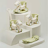 Коник-гойдалка inSPORTline Zaldino, зелений, фото 5