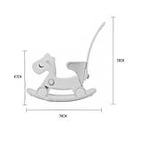 Коник-гойдалка inSPORTline Zaldino, зелений, фото 8