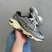 Сірі шкіряні жіночі кросівки New Balance 1000 Silver