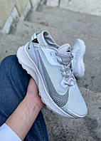 Сірі текстильні чоловічі кросівки Nike Pegasus Trail 2 GTX Gore-Tex Pure Platinum