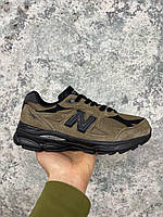 Чоловічі кросівки New Balance 990 Khaki Black Хакі