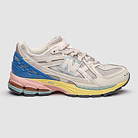 Сірі шкіряні жіночі кросівки New Balance 1906N Grey Демісезонні Нью Беланс 1906