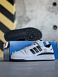 Білі кросівки Adidas Forum Low, фото 4