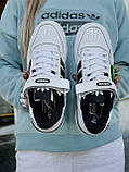 Білі кросівки Adidas Forum Low, фото 6