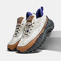 Білі шкіряні чоловічі кросівки Reebok Zig Kinetica 2.5 Edge