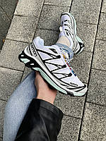 Білі текстильні жіночі кросівки Salomon S/LAB XT-6 White Icy Morn