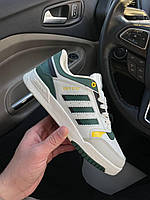 Біло-зелені жіночі кросівки Adidas Drop Step