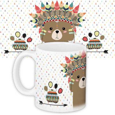 Чашка з принтом «Індіанець»