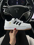 Білі кросівки Adidas Forum Low, фото 9