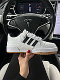 Білі кросівки Adidas Forum Low, фото 10