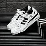 Білі кросівки Adidas Forum Low, фото 7
