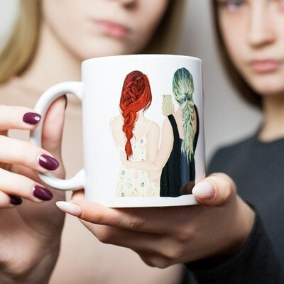 Чашка з принтом «Сонечко, я завжди з тобою!»