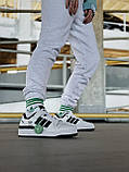 Білі кросівки Adidas Forum Low, фото 5