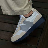 Сірі замшеві чоловічі кросівки New Balance 327