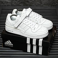 Білі кросівки Adidas Forum Low