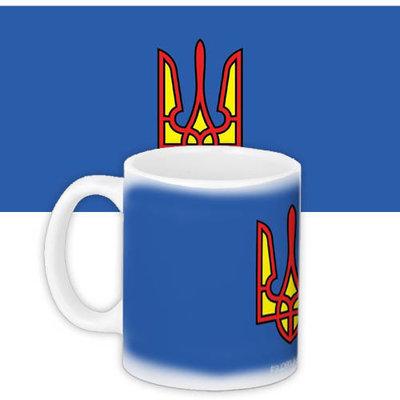 Чашка з принтом «Герб України»