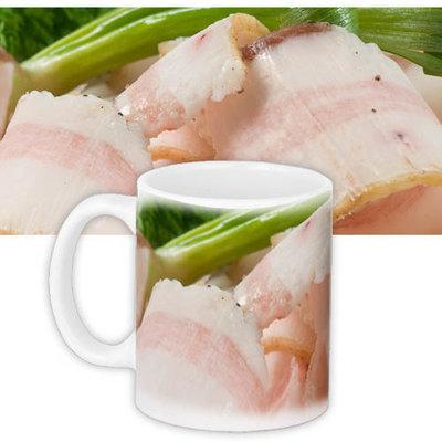 Чашка з принтом «Сало»