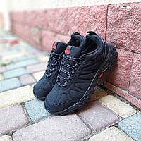 Зимові чорні чоловічі кросівки Merrell Moab Термо Люкс