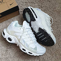 Білі текстильні чоловічі кросівки в