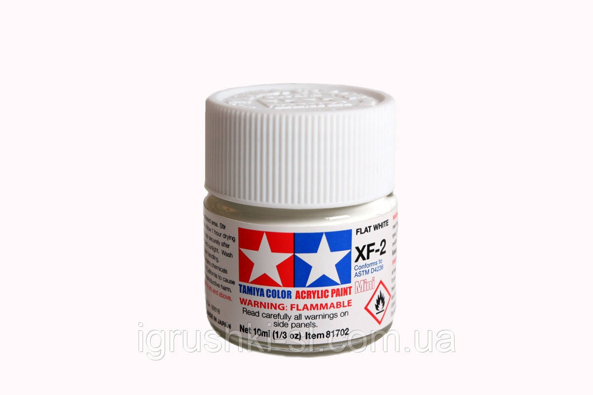 Фарба акрилова TAMIYA біла (white)