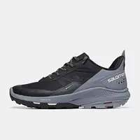 Чорні текстильні чоловічі кросівки Salomon Outpulse Gore-Tex / Демісезонні кросівки Саломон Гор текс