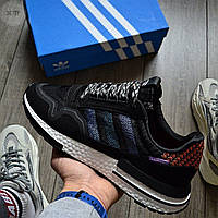 Чорні чоловічі кросівки Adidas ZX 500 RM