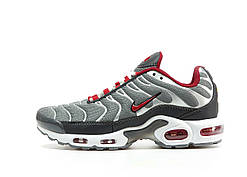 Сірі текстильні чоловічі кросівки Nike Air Max TN Plus