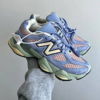 Голубі замшеві жіночі кросівки New Balance 9060 The Whitaker Group Missing Pieces Daydream Blue