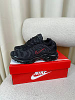 Чоловічі чорні водонепроникні зимові кросівки Nike Air Max TN Gore-Tex Кросівки Найк ТН Гортекс на Термо