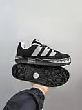 Чорні чоловічі замшеві кросівки Adidas Adimatic, фото 6