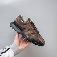 Коричневі замшеві жіночі кросівки NNew Balance Xc-72 - демісезонні повсякденні