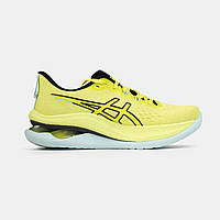 Жовті текстильні жіночі кросівки Asics Gel-Kinsei Max Yellow Blue Black