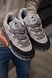Сірі чоловічі замшеві кросівки Adidas Adimatic x Neighborhood Grey, фото 2