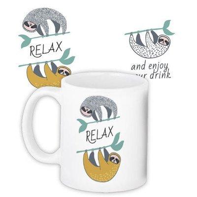 Чашка з принтом «Relax...»