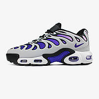 Фіолетові текстильні чоловічі кросівки Nike Air Max Tn Plus Drift "Concord" Демісезонні Найк Тн Дріфт