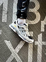 Сірі замшеві чоловічі кросівки Asics Gel NYC Clay "Grey Black"