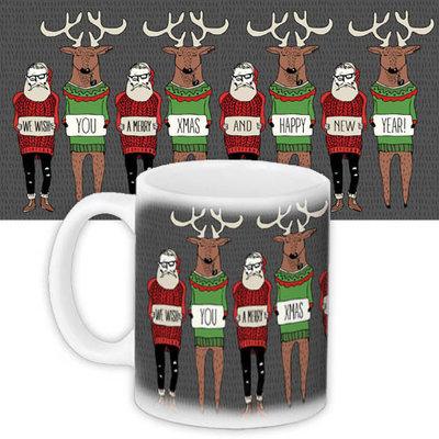 Чашка з принтом «Merry X-mas»
