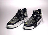 Чорні текстильні чоловічі кросівки Adidas Equipment Bask ADV V2, фото 8
