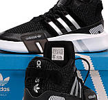 Чорні текстильні чоловічі кросівки Adidas Equipment Bask ADV V2, фото 10