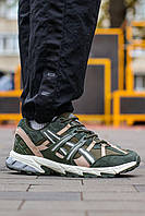 Чоловічі зимові термо кросівки Asics Gel-Sonoma Gore-Tex зелені, водонепроникні, утеплені