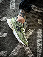 Зелені замшеві чоловічі кросівки New Balance xJJJJound 990v3 "Green"
