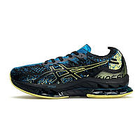 Чорні текстильні чоловічі кросівки Asics Gel-Kinsei Blast Black Yellow
