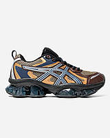 Коричневі текстильні чоловічі кросівки Asics Gel Quantum Kinetic Multi Gold