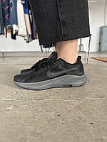 Чорні чоловічі кросівки Nike Zoom Air Running Black Grey