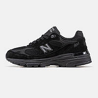 Чорні замшеві чоловічі кросівки New Balance 993 Black