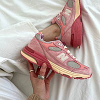 Рожеві замшеві жіночі кросівки New Balance 993 Pink Joe Freshgoods Performance Art Powder Pink