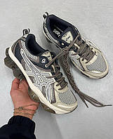 Коричеві текстильні жіночі кросівки ASICS Gel Quantum Kinetic 'Birch Dark Taupe'