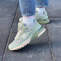 Салатові замшеві жіночі кросівки New Balance Joe Freshgoods x 993 Made in USA 'Performance Art Sage'